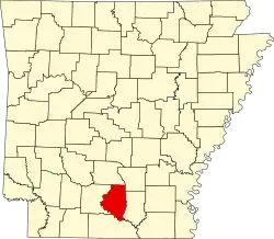 Калхун на карте