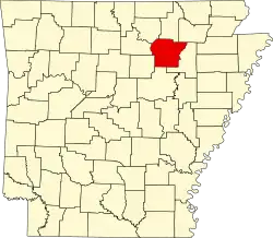 Индепенденс на карте