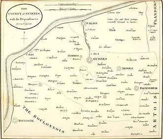 Карта графства Гин