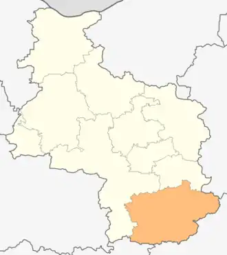 Община Елена на карте