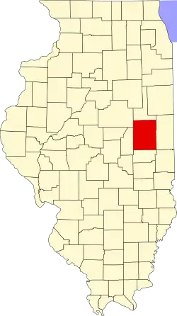 Шампейн на карте