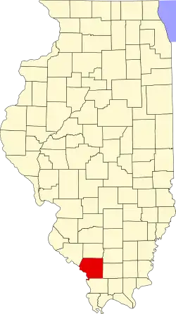 Джэксон на карте