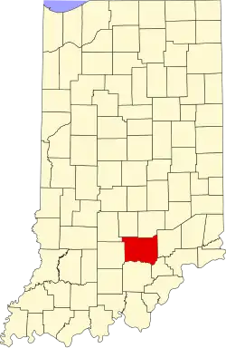 Джэксон на карте