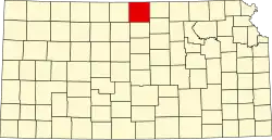 Джуэлл на карте