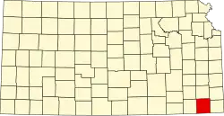 Лабетт на карте