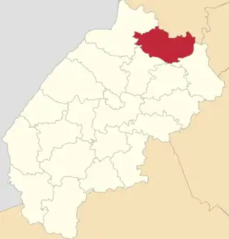 Радеховский район на карте