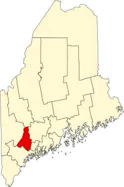 Андроскоггин на карте