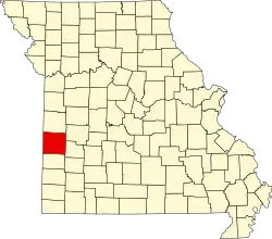 A state map highlighting Vernon County in the southwestern part of the state.
