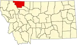 Глейшер на карте