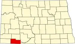 Адамс на карте