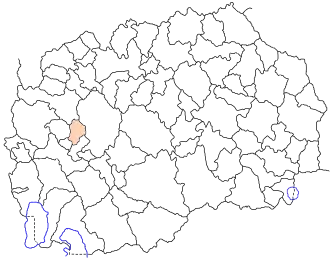 Община Осломей на карте