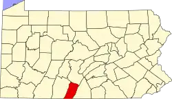 Фултон на карте