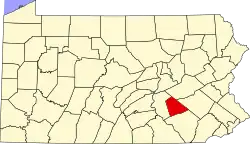 Лебанон на карте