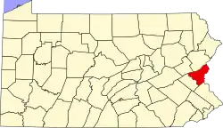 Нортгемптон на карте