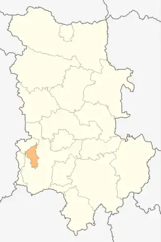 Община Перуштица на карте