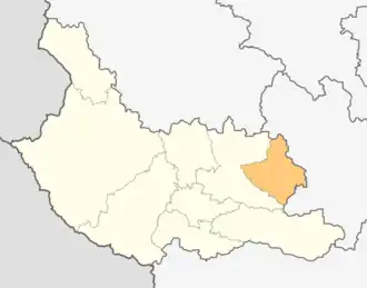 Община Сапарева-Баня на карте