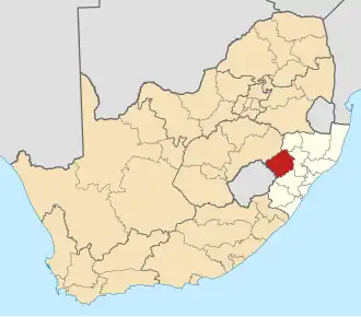 Утхукела на карте