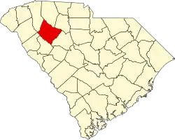 Лоренс на карте