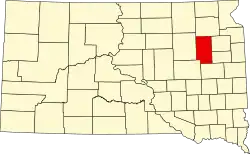 Кларк на карте