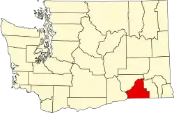 Уолла-Уолла на карте