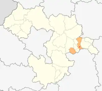 Община Златица на карте