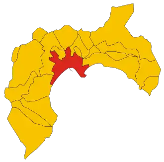 План метрополитенского города