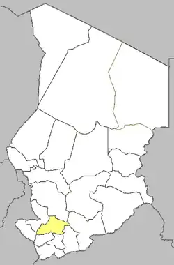 Карта епархии Лаи