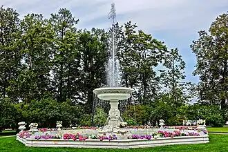 Фонтан после реставрации