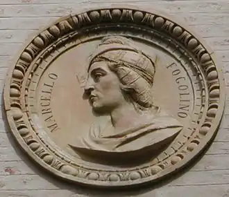 Изображение Марчелло Фоголино в Палаццо Тьене в Виченца