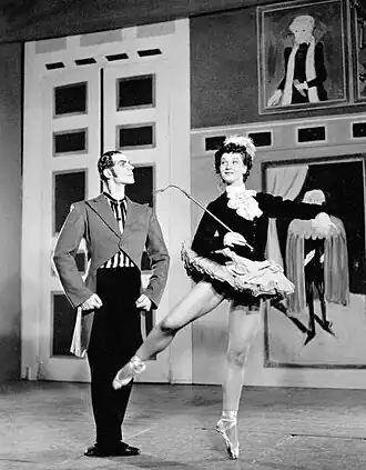 Клаус Салин и Маргарета фон Бар «Фрёкен Юлия», 1952 год