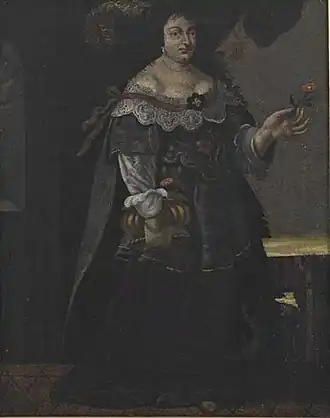 Портрет XVII века кисти неизвестного. Государственный музей[итал.], Мирандола