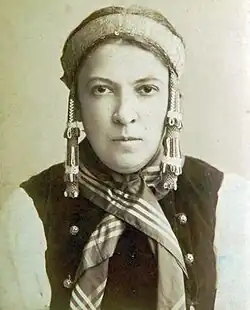 М.&nbsp;Г.&nbsp;Савина в роли Акулины в спектакле «Власть тьмы» на сцене Александринского театра. 1895&nbsp;г.