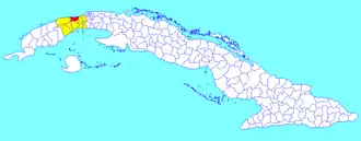 Мариель на карте