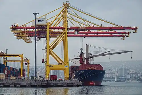 Краны терминала