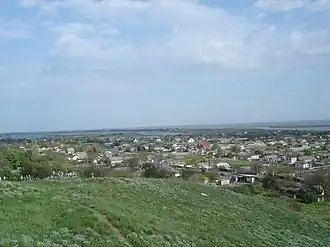 вид с Мариуполя, 2019 г.