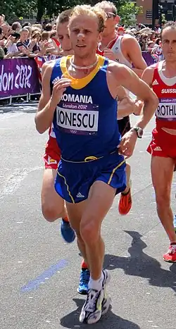 На олимпийском марафоне в Лондоне