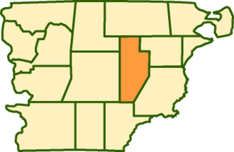 Департамент  Мартирес на карте