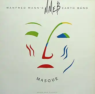 Обложка альбома Manfred Mann’s Earth Band «Masque» (1987)