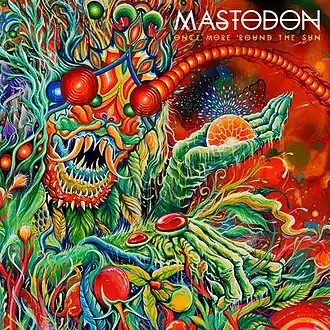 Обложка альбома Mastodon «Once More 'Round the Sun» (2014)