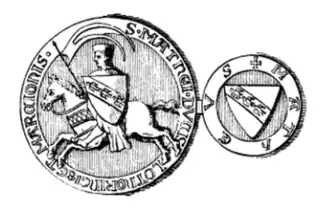 Печать Матьё II Лотарингского