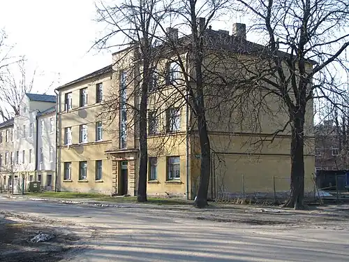 Улица в районе Плескодале