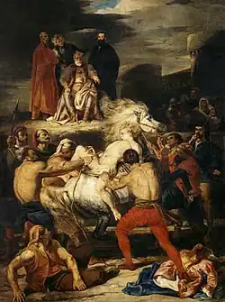 Луи Булянже. Муки Мазепы. 1827&nbsp;г.