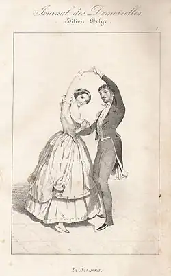 Мазурка в 1845 году