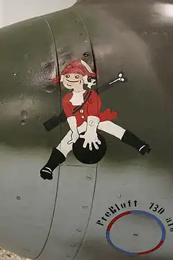 Знак отличия 400-й истребительной эскадры люфтваффе