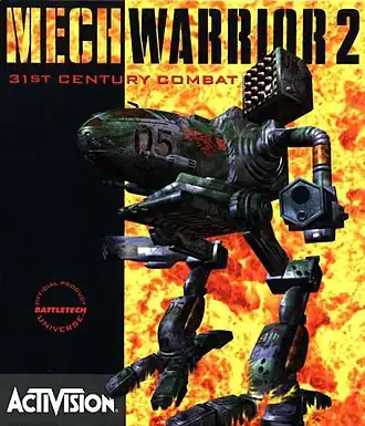Игра MechWarrior 2, обложка версии для ПК