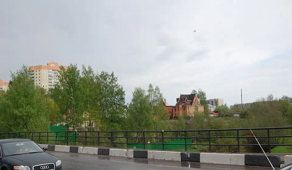 Вид с моста через Охту