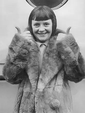 Меган Тейлор  в 1932&nbsp;году