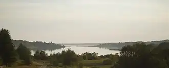 Вид на озеро летом 2006 года.