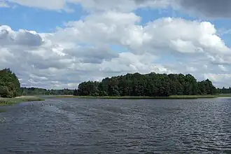 Вид на озеро Мейрану летом 2006 года