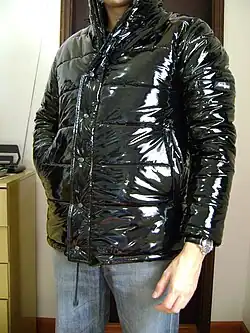 Мужская куртка из ПВХ